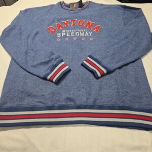 NASCAR Daytona International Speedway Crewneck Sweatshirt Mens XL Racing